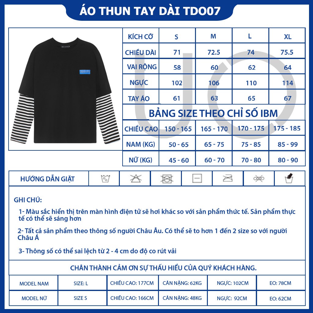 Áo Thun Tay Dài Nam Nữ Form Rộng GODO OUTFITS Phối Tay In Chữ TDO07 Unisex Cặp Đôi Hàn Quốc Outfit Big Size 100% Cotton