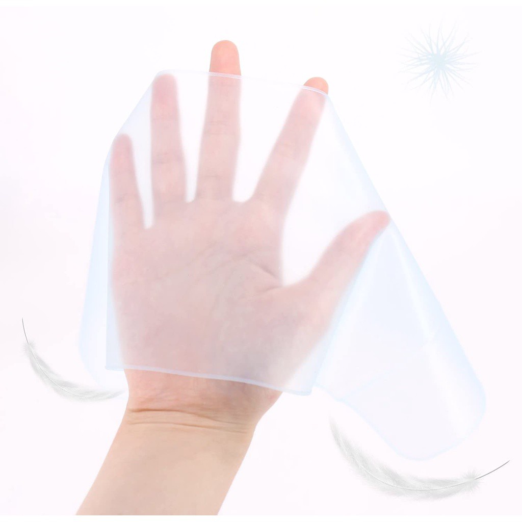 Miếng phủ bàn phím silicon siêu mỏng đa năng chống thấm thích hợp cho máy tính xách tay Notebook 13" - 17"