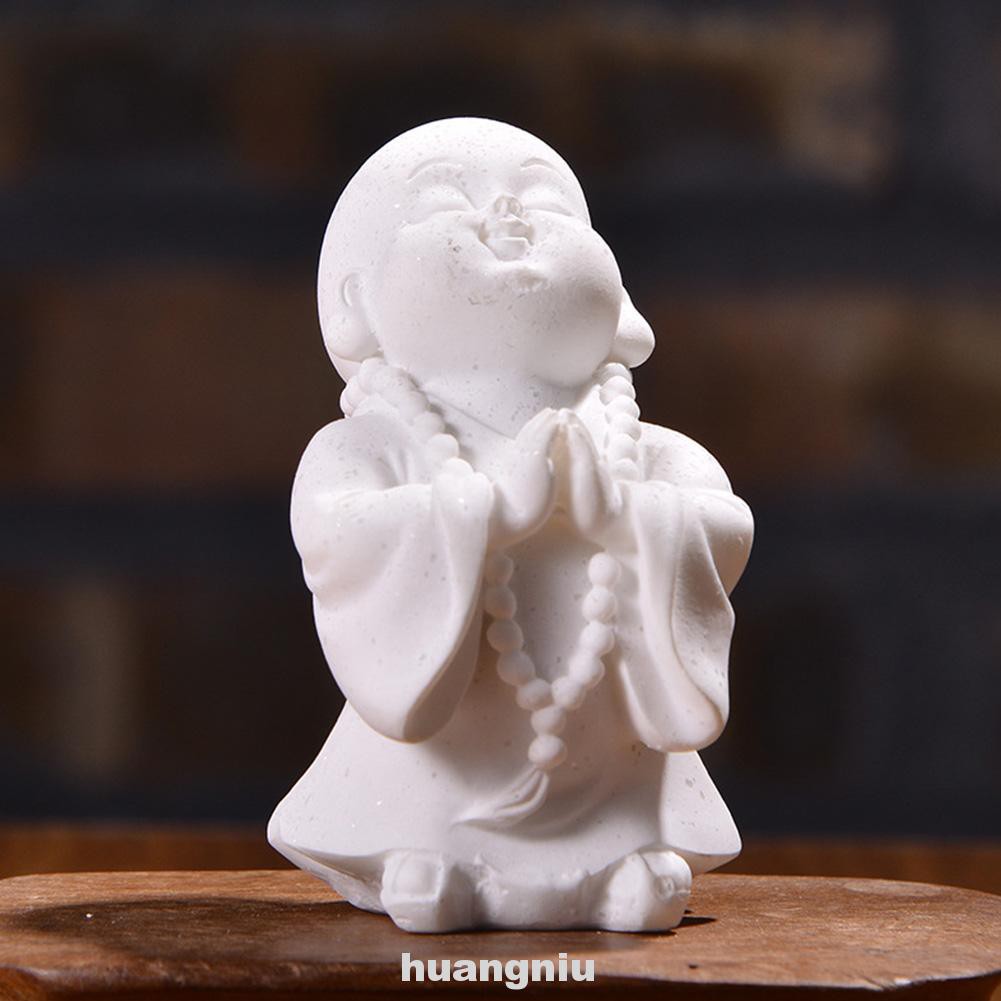 Tượng Phật Di Lặc Mini Bằng Nhựa Resin Để Bàn Trang Trí Nhà Cửa Xe Hơi