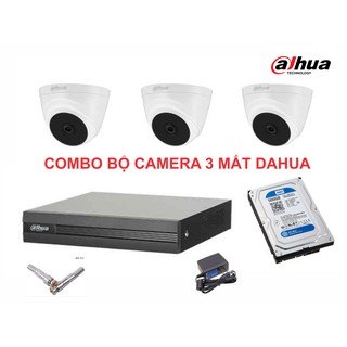 Bộ Camera Giám Sát Dahua 3 Mắt