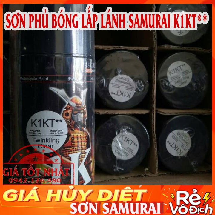 SƠN SAMURAI PHỦ BÓNG KIM TUYẾN LẤP LÁNH K1KT G083