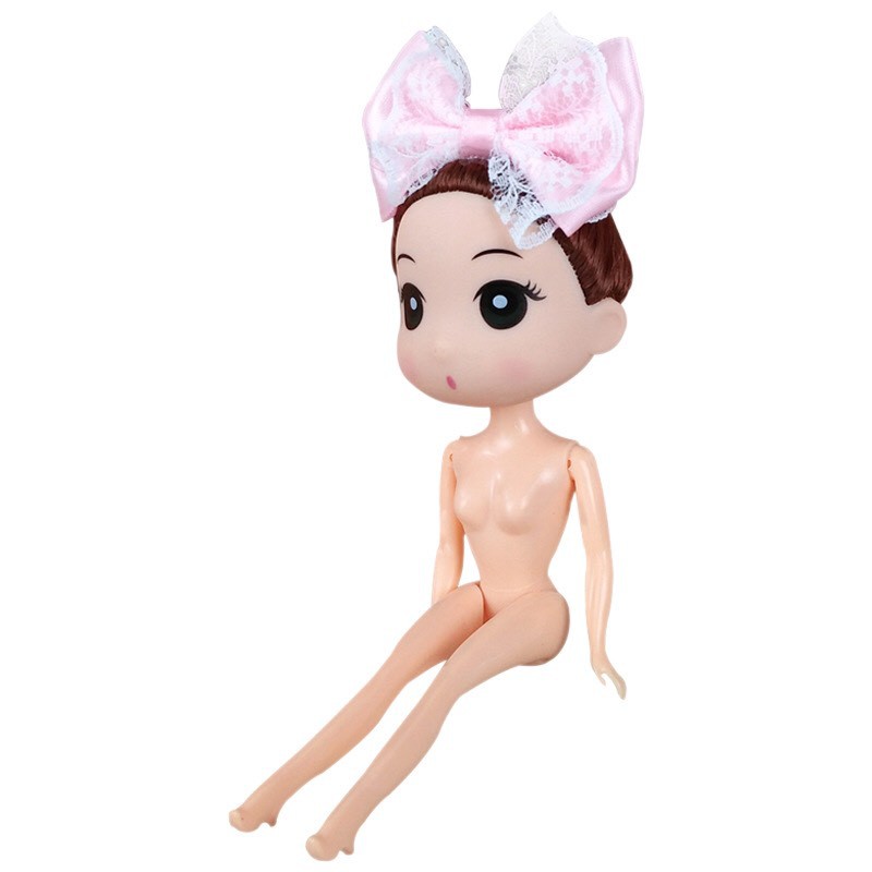 Trang Trí Bánh Sinh Nhật Bánh Kem - SÉT 10 BÚP BÊ CHIBI 18CM