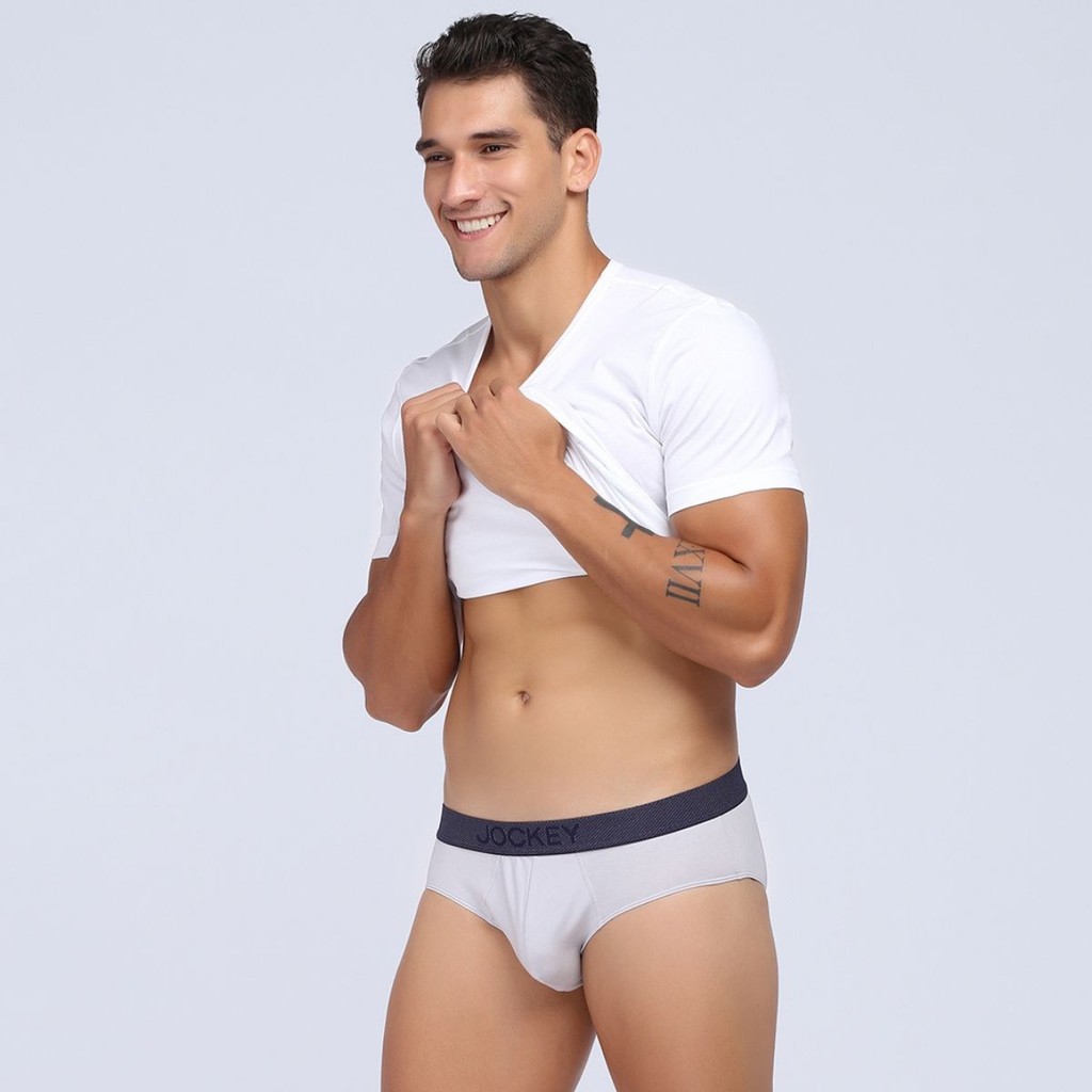 Quần Lót Nam Jockey Tam Giác Bản To Thun Cotton Mềm Mại Thoáng Mát - JIMB7112