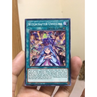 Thẻ bài Yugioh Witchcrafter Unveiling