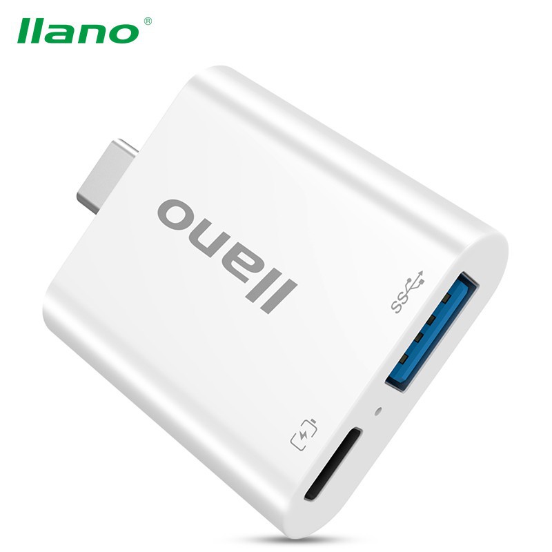 Đầu Chuyển Đổi Type C Sang Usb 3.0 Llano Dành Cho Macbook 12/ Pro Mới/ Xiaomi/ Huawei Matebook