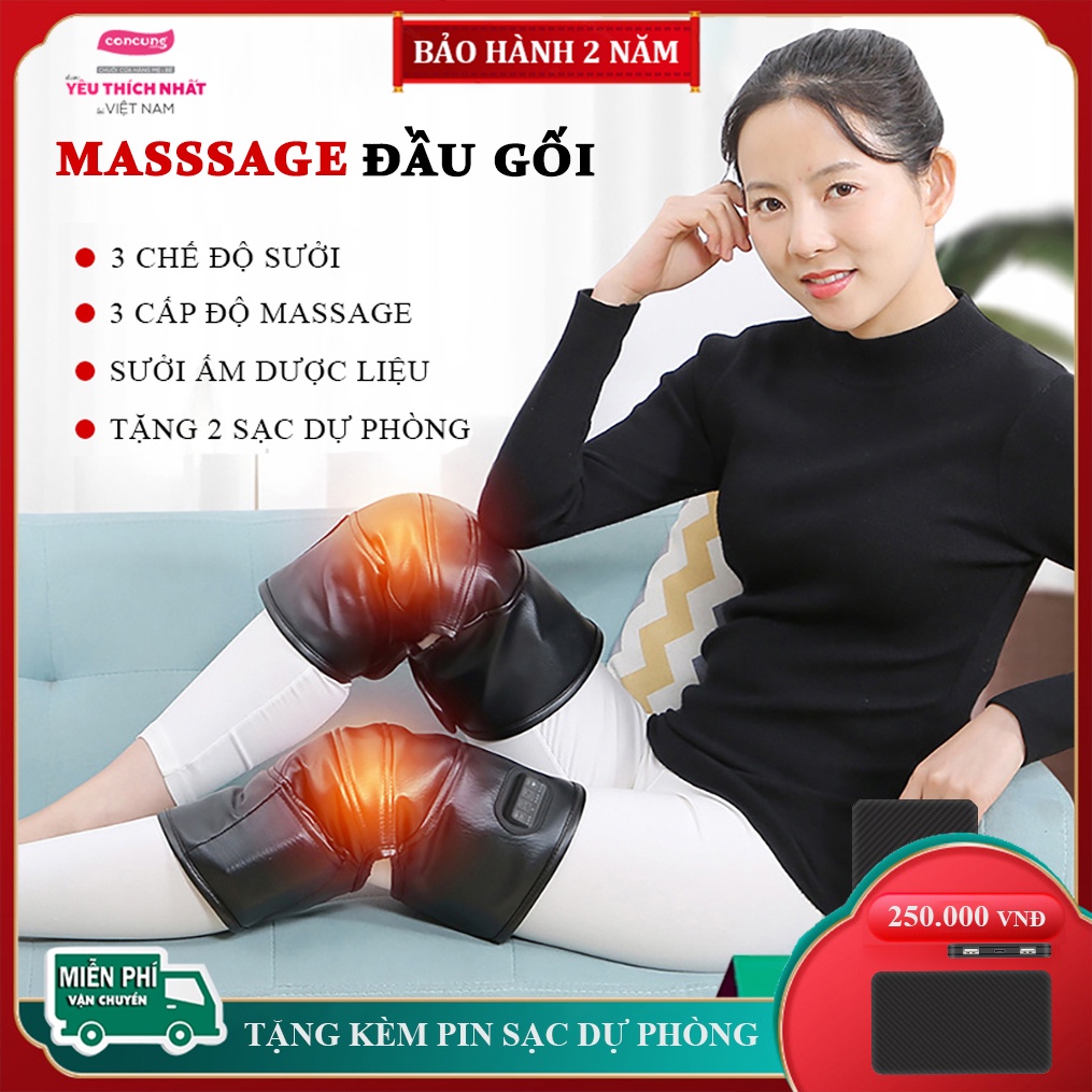 Đệm massage, Đệm massage đầu gối làm nóng hồng ngoại trị liệu nhiệt hỗ trợ đầu gối chăm sóc sức khỏe Bảo hành 2 năm