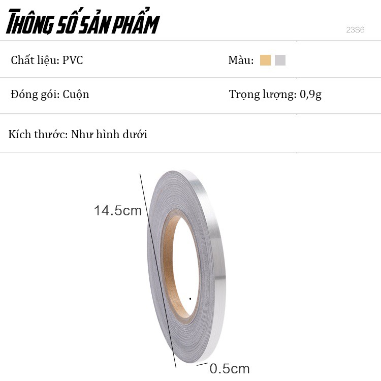 Decal dán vạch chỉ gạch tường E0036 0,5cm x 50m - Profellional Master