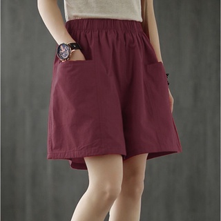 Quần sooc, short nữ chất đũi QS09(40-68KG)
