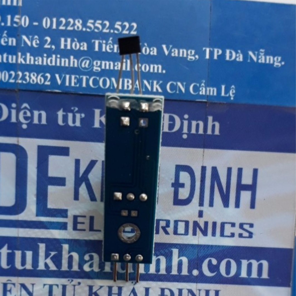 module cảm biến hall 3144 (có biến trở) 3PIN OUT: DO kde2606