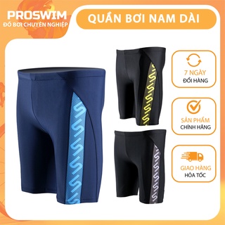 Quần bơi nam dạng dài tới gối co giãn 4 chiều hnsd