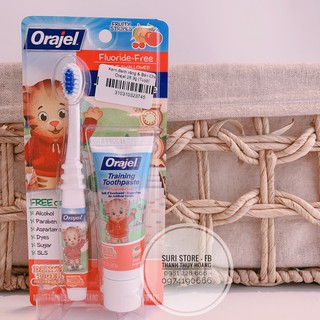Kem đánh răng và bàn chải Orajel 28.3g