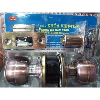 Khóa tay nắm tròn việt tiệp hàng chính hãng