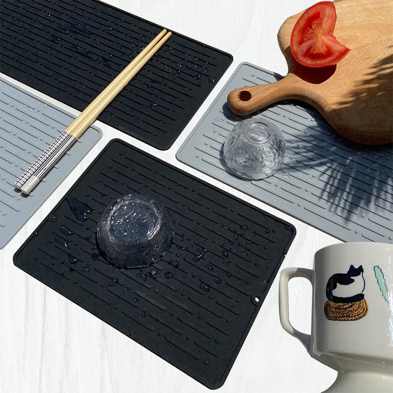 Tấm Lót Nồi Bằng silicone Cách Nhiệt Chống Trượt Tiện Dụng Cho Nhà Bếp