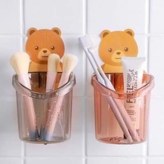 Cốc gấu cắm bàn chải