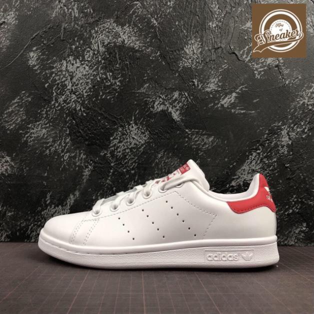 Giầy thể thao sneakers STAN SMITH gót đỏ đi dạo phố nam nữ, thời trang ! Hàng Chuẩn Auth HOT