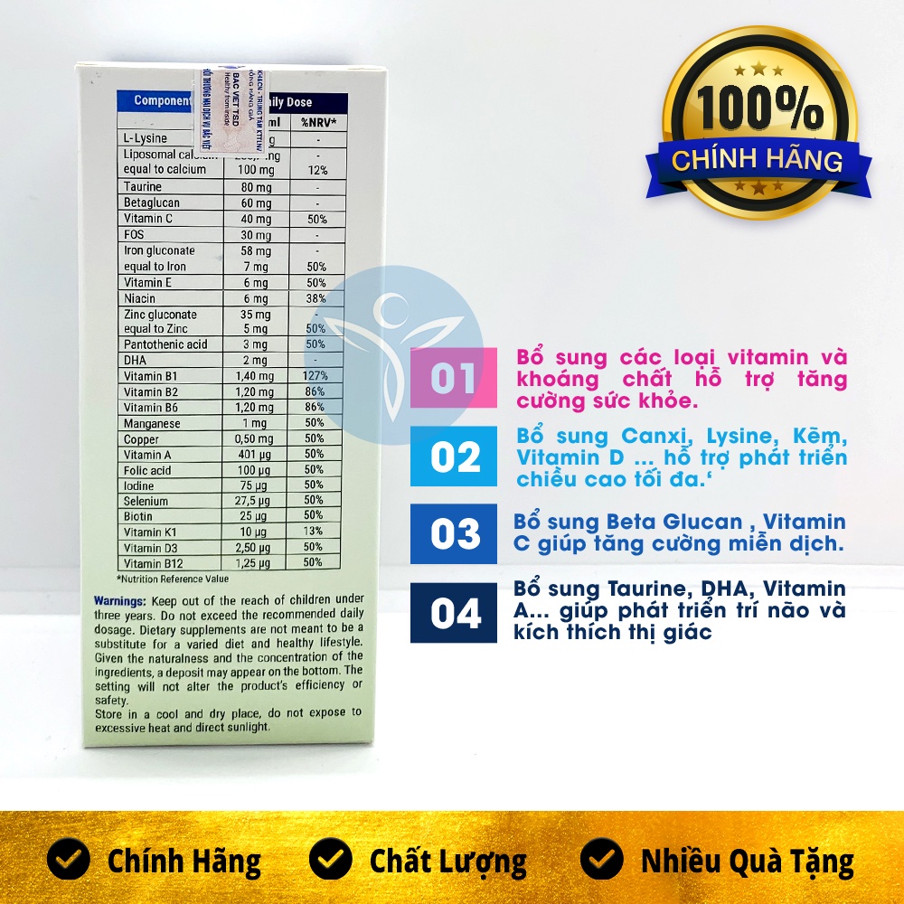 Healthyplex Multi 150ml Siro Cải Thiện Biếng Ăn, Suy Dinh Dưỡng Ở Trẻ