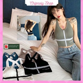 Áo bra áo tập nữ abr02 chất đẹp co dãn tốt có đệm mút mỏng hàng có sẵn tại chipnoiy shop