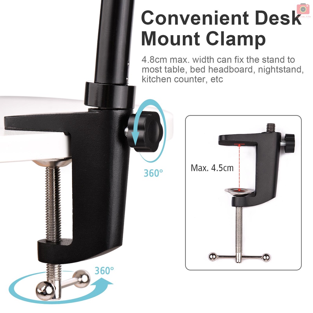 Giá Đỡ Camera Andoer St-01 Gấp Gọn Linh Hoạt Đầu Bi 5/8 cm 3kg | BigBuy360 - bigbuy360.vn