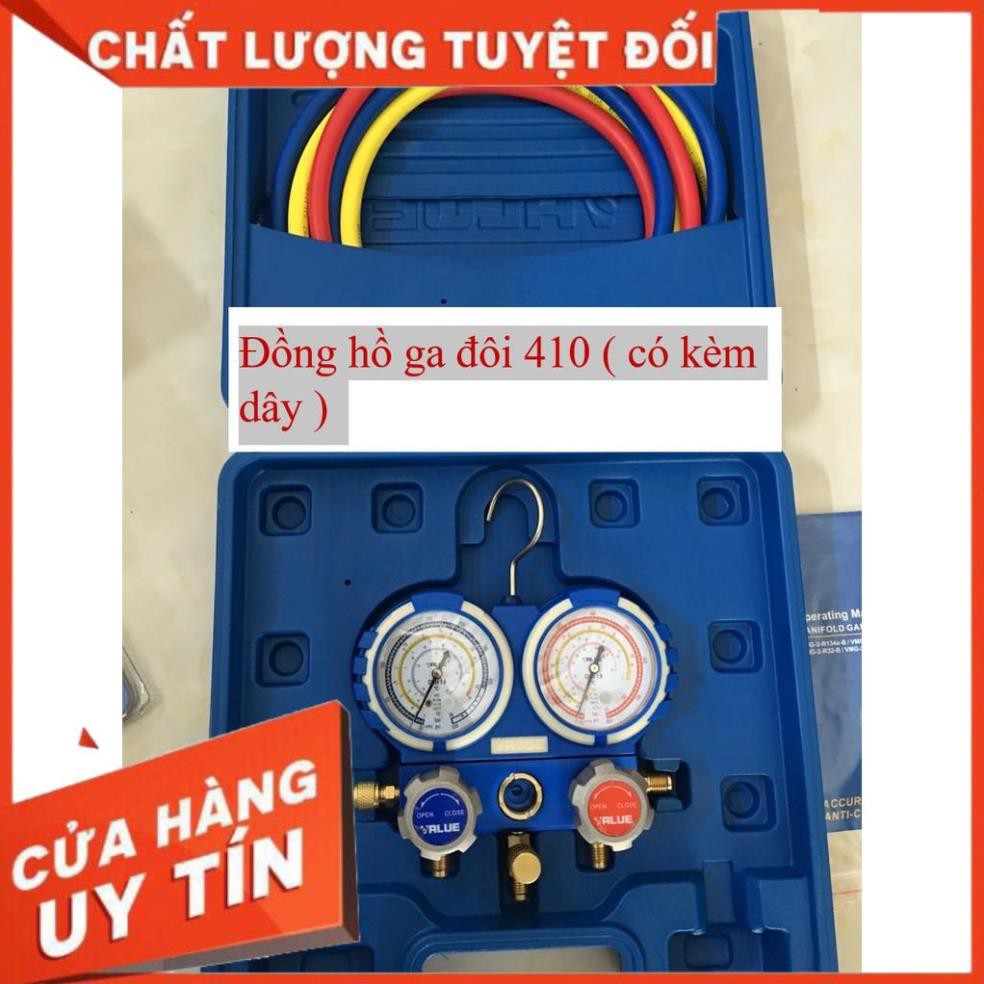 [Mã ELHA22 giảm 5% đơn 300K] Bộ đồng hồ nạp gas 410 - Hàng Value chính hãng