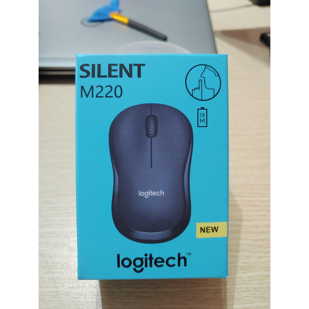 Chuột máy tính không dây Logitech M220 Chính hãng - Chuôt máy tính không dây giá rẻ, chuot khong day bán chạy nhất