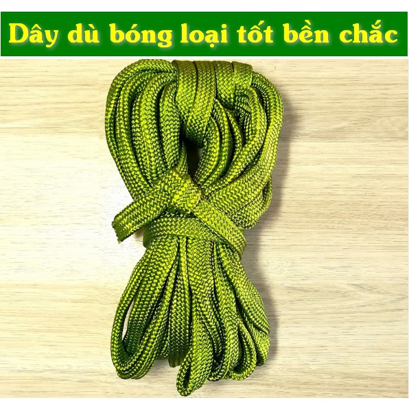 Dây dù bóng loại dày tốt (bán theo mét) bền chắc cột đồ, giăng võng đa dụng DTOTS