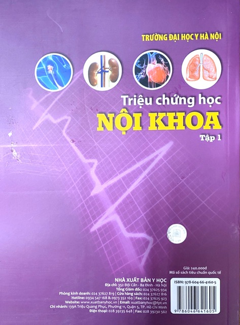 Sách - Tập 1 Triệu chứng học Nội Khoa