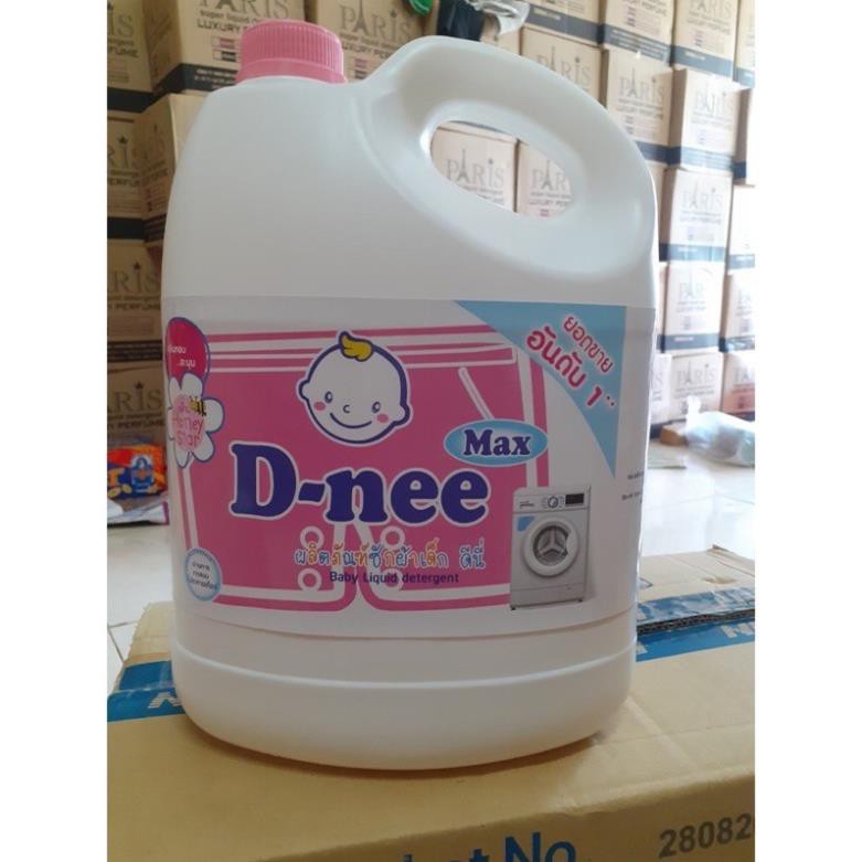 Nước giặt Dnee Max cao cấp Thái Lan, Bột giặt can 3800ml - Đánh bay mọi vết bẩn ..