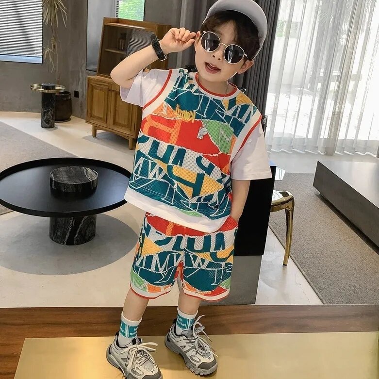 Bộ Đồ Gồm 2 Món Thời Trang Hàn Quốc Dành Cho Bé Trai Từ 2 Đến 3 Đến 4 Đến 5 Đến 6 Đến 7 Đến 8 Đến 9 Đến 10 Đến 11-12 Tuổi