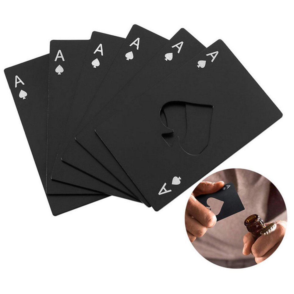 Dụng cụ mở nắp chai hình lá bài D8 Ace