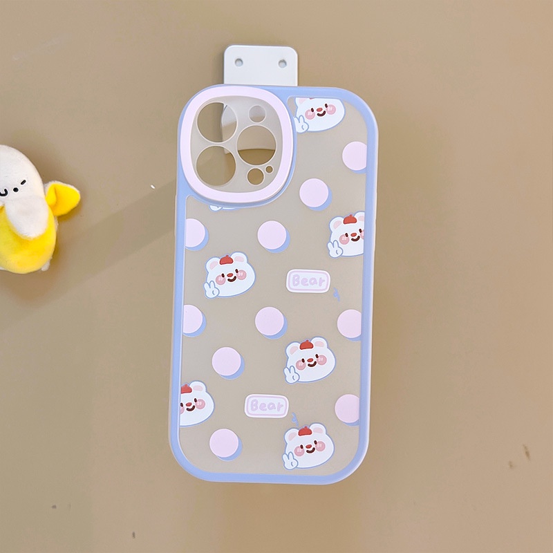 Ốp Điện Thoại Họa Tiết Hoạt Hình Mắt To Dễ Thương Cho iphone 13Pro 12Pro 11 xs xr