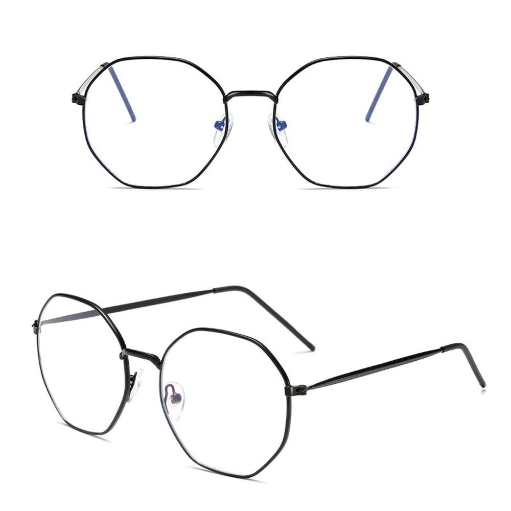 Mắt Kính Gọng Đa Giác Bằng Kim Loại Siêu Nhẹ