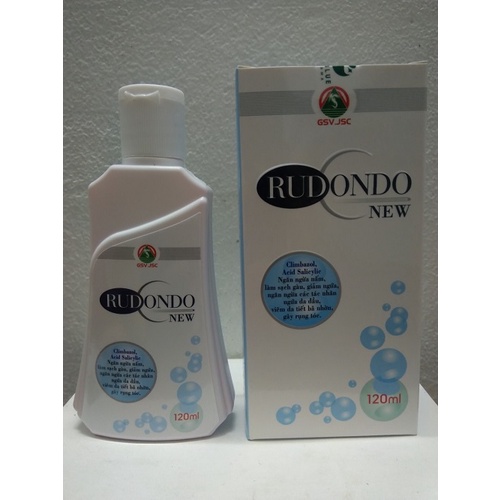 Dầu tắm gội Rudondo  New ngăn ngừa gàu và nấm - chai 120 ml