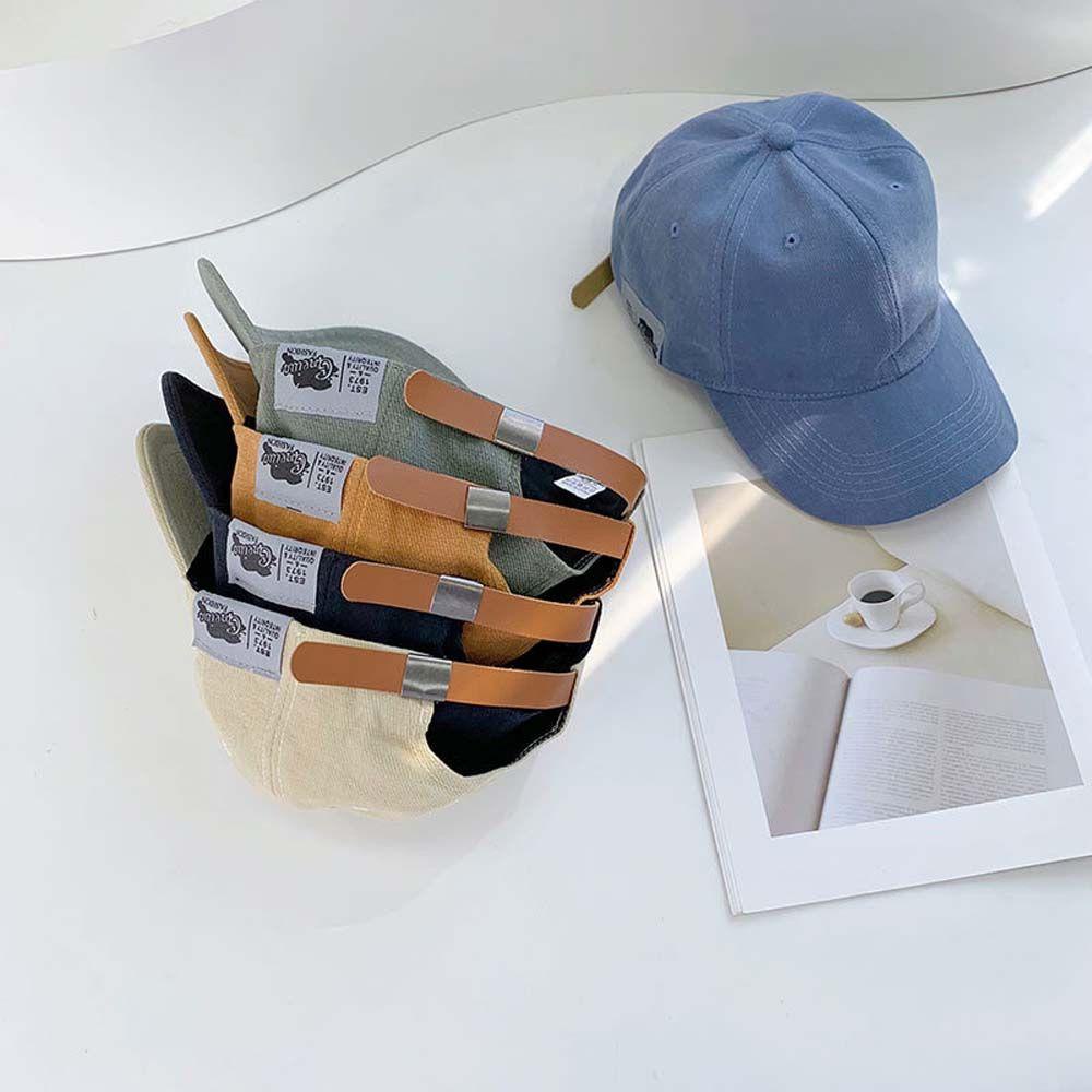 Mũ Lưỡi Trai Vải Mềm Màu Trơn In Chữ BERNARDO Cá Tính Cho Nam Và Nữ