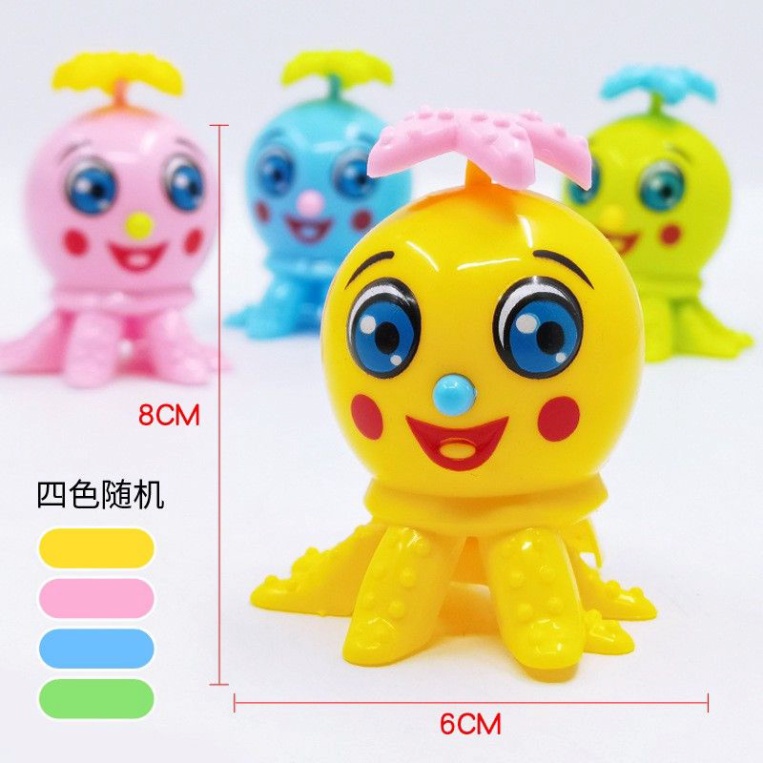 Bạch tuộc chạy cót bò ngang - Đồ chơi trẻ em bạch tuộc cảm xúc cho bé