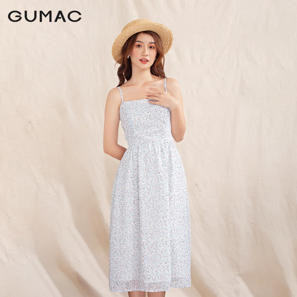  Đầm nữ hoa 2 dây DA1070 GUMAC