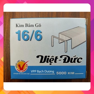 Kim bấm gỗ 16/6 Việt Đức - hộp 5000 kim