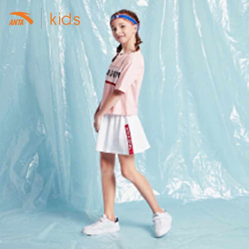 Áo phông bé gái Anta Kids phong cách thể thao năng động 36927153-1