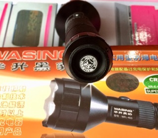 Đèn Pin Wasing WFL-403 chính hãng ( ảnh thật shop tự chụp)