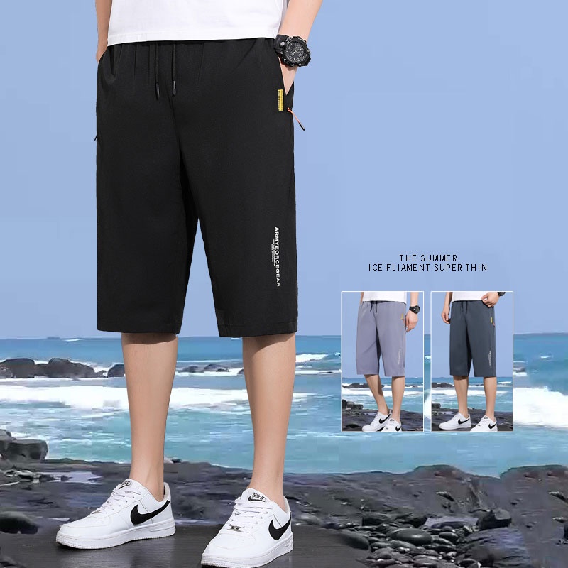 Quần Short Thể Thao Ống Rộng Thời Trang Mùa Hè Dành Cho Nam