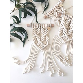 Rèm macrame dream catcher mini trang trí phòng