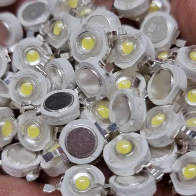 10 bóng đèn led trắng  luxeon 1w