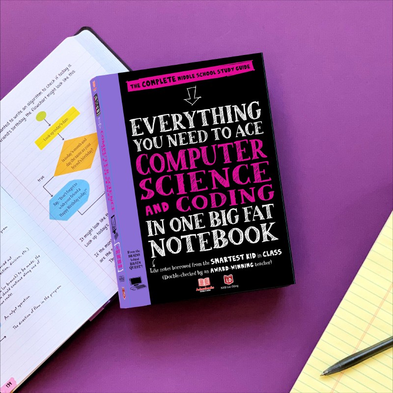 Sách Everything You Need Ace To Computer Science and Coding  Sổ tay khoa học máy tính &amp; mã hóa ( 11 - 15 tuổi )