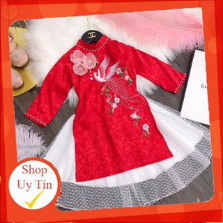 Sale [xẢ kho] Áo dài cách tân cho bé gái chất lượng