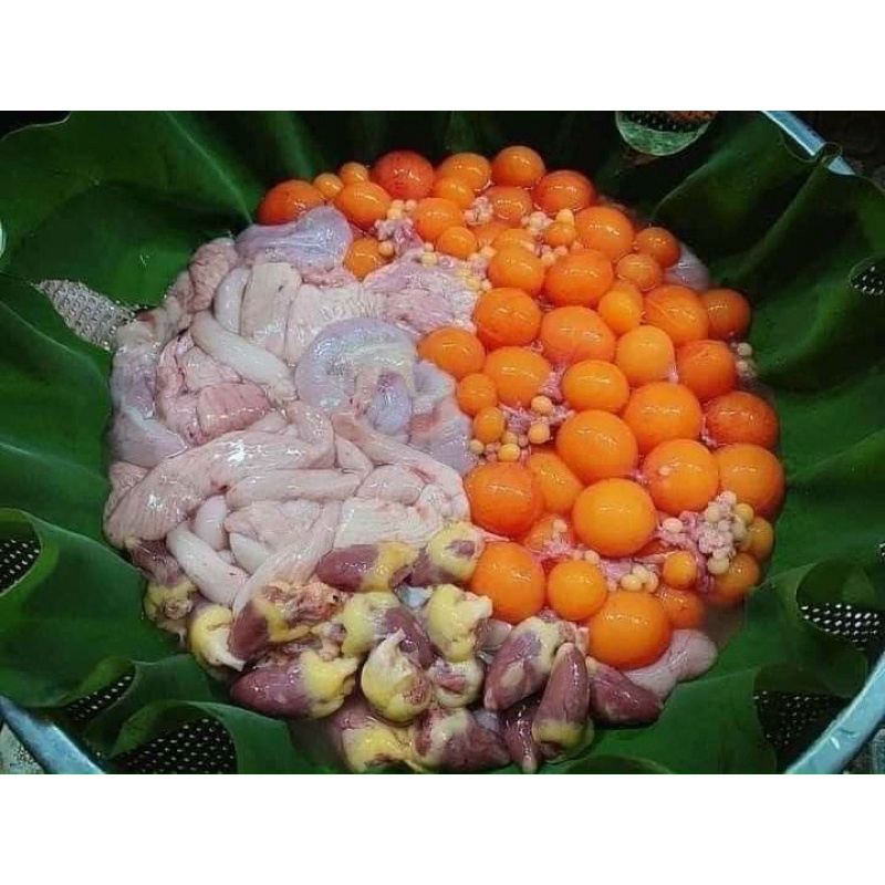 Tràng Trứng Non lòng mề tim 500gr
