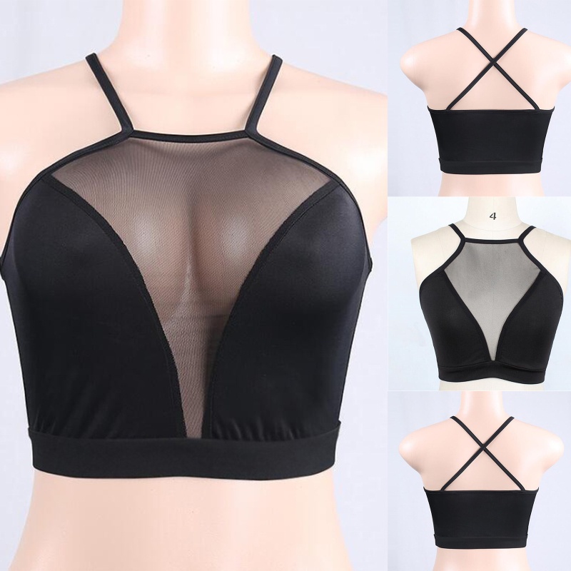 Áo Croptop Hai Dây Hở Lưng Gợi Cảm Cho Nữ