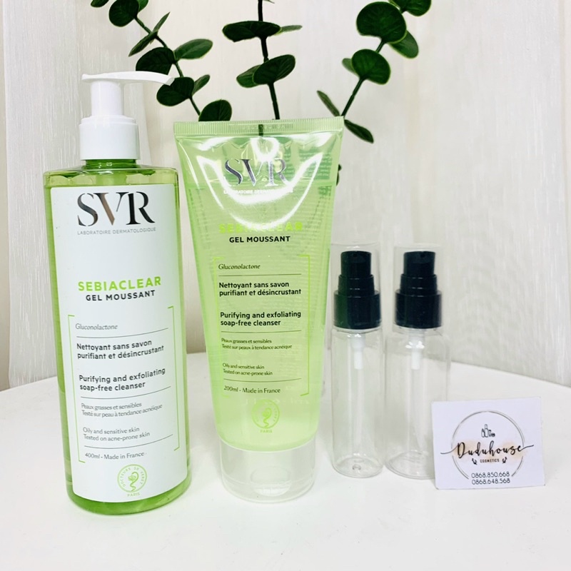 Sữa Rửa Mặt Sebiaclear Gel Moussant 400ml Gel Rửa Mặt