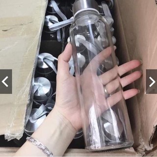 CHAI THỦY TINH NẮP Đậy 500ML.