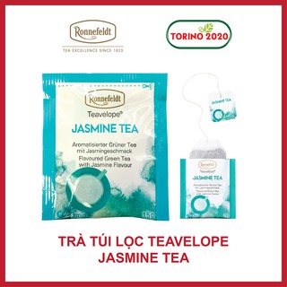 [HÀNG NHẬP KHẨU] Trà Túi Lọc Ronnefeldt tea-Teavelope Jasmine 1 túi 1.5g - sáng lập từ năm 1823