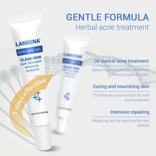 Kem Trị Mụn Thần Thánh LANBENA 20g