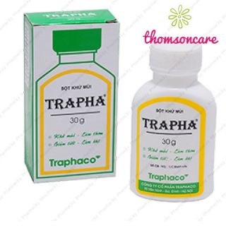 Trapha bột khử mùi hôi chân, hôi nách